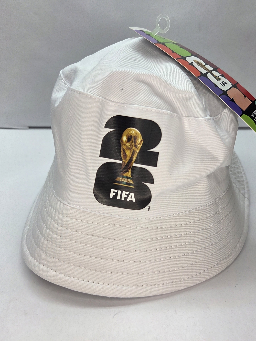 FIFA World Cup 2026 White Bucket Hat Official Licensed NWT